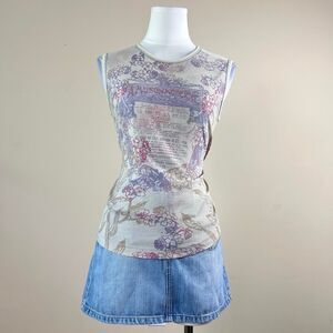 Bija Y2K All Over Euro Style Tank